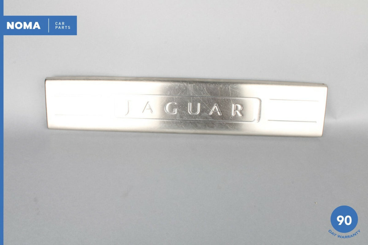 10-17 Jaguar XJ XJL X351 Front Left Driver Side Door Lower Tread Scuff Plate OEM - photo 1