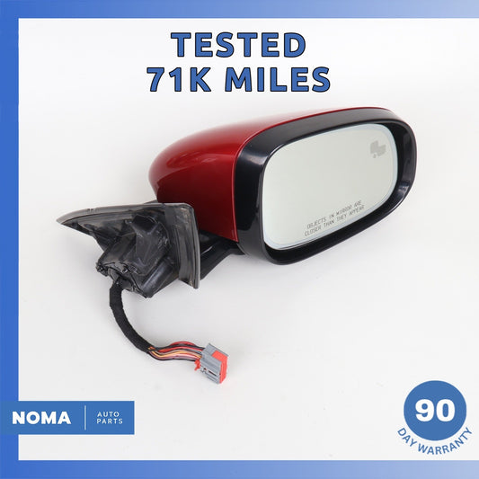 10-19 Jaguar X351 XJ XJR Right Side Rear View Door Mirror w/ Blind Spot OEM 71k - photo 1