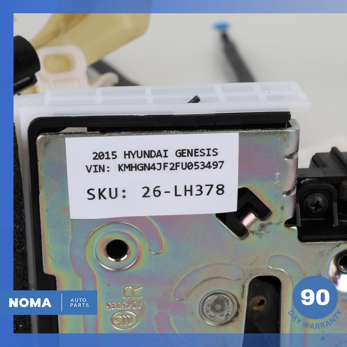15-20 Hyundai DH Genesis Rear Right Side Door Lock Actuator w/ Handle OEM - photo 19