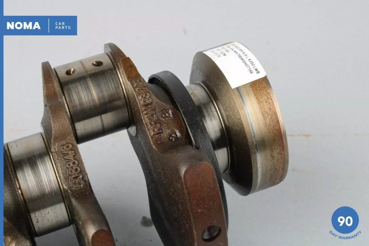 03-10 Jaguar X350 XJ8 S-Type XK 4.2L Engine Motor Crankshaft Crank Shaft OEM - photo 8