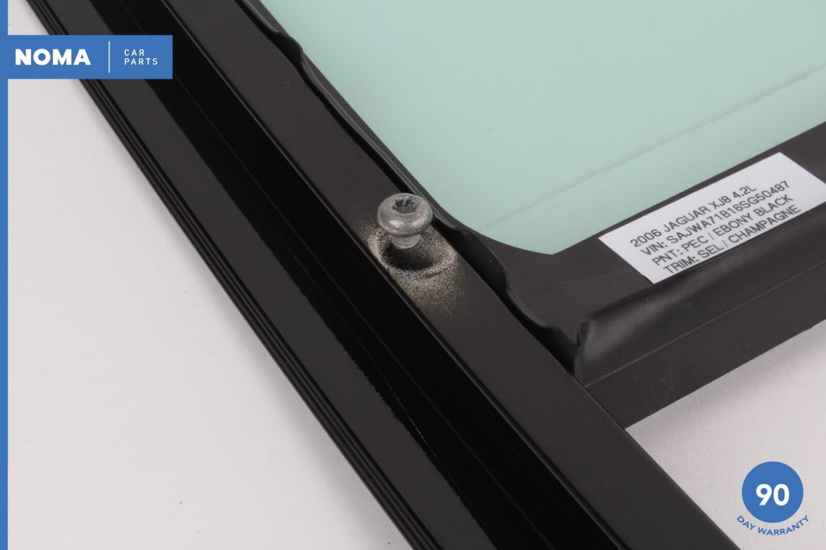 04-09 Jaguar XJ8 XJR VDP X350 X358 Rear Right Side Quarter Door Window Glass OEM - photo 16