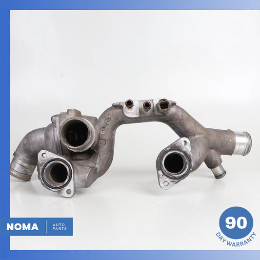 Jaguar X350 XJR 4.2L Supercharged Engine Thermostat Housing 2W938594BB OEM - photo 1