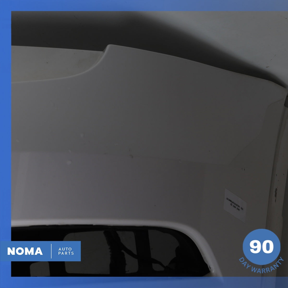 15-18 Audi 8U Q3 Rear Bumper Cover Panel Assembly White 8U0807067D OEM - photo 3