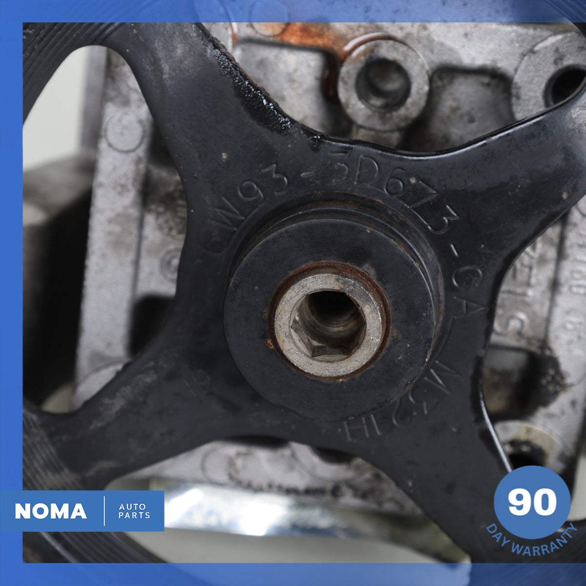 03-10 Jaguar X150 XK XKR XF XJ8 Power Steering Pump Assembly 2W933A696AD OEM - photo 6