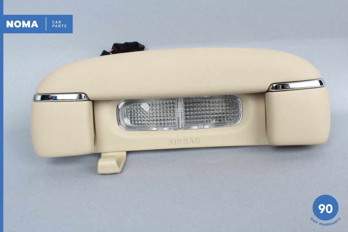 04-09 Jaguar XJ8 VDP X350 X358 Rear Right Side Roof Grab Handle w/ Lamp SEL OEM - photo 1