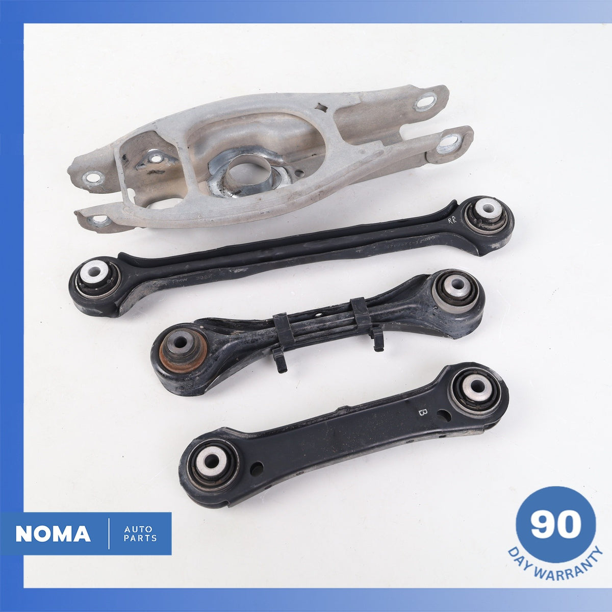 06-13 BMW E90 335i 128i Rear Right Side Suspension Control Arm Set OEM 75k - photo 17