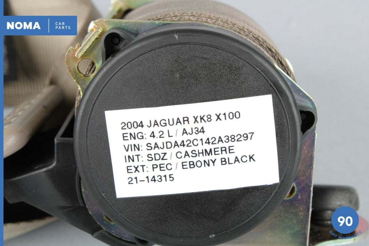 01-06 Jaguar XK8 X100 Convertible Rear Right Side Seat Belt Retractor AEK OEM - photo 7