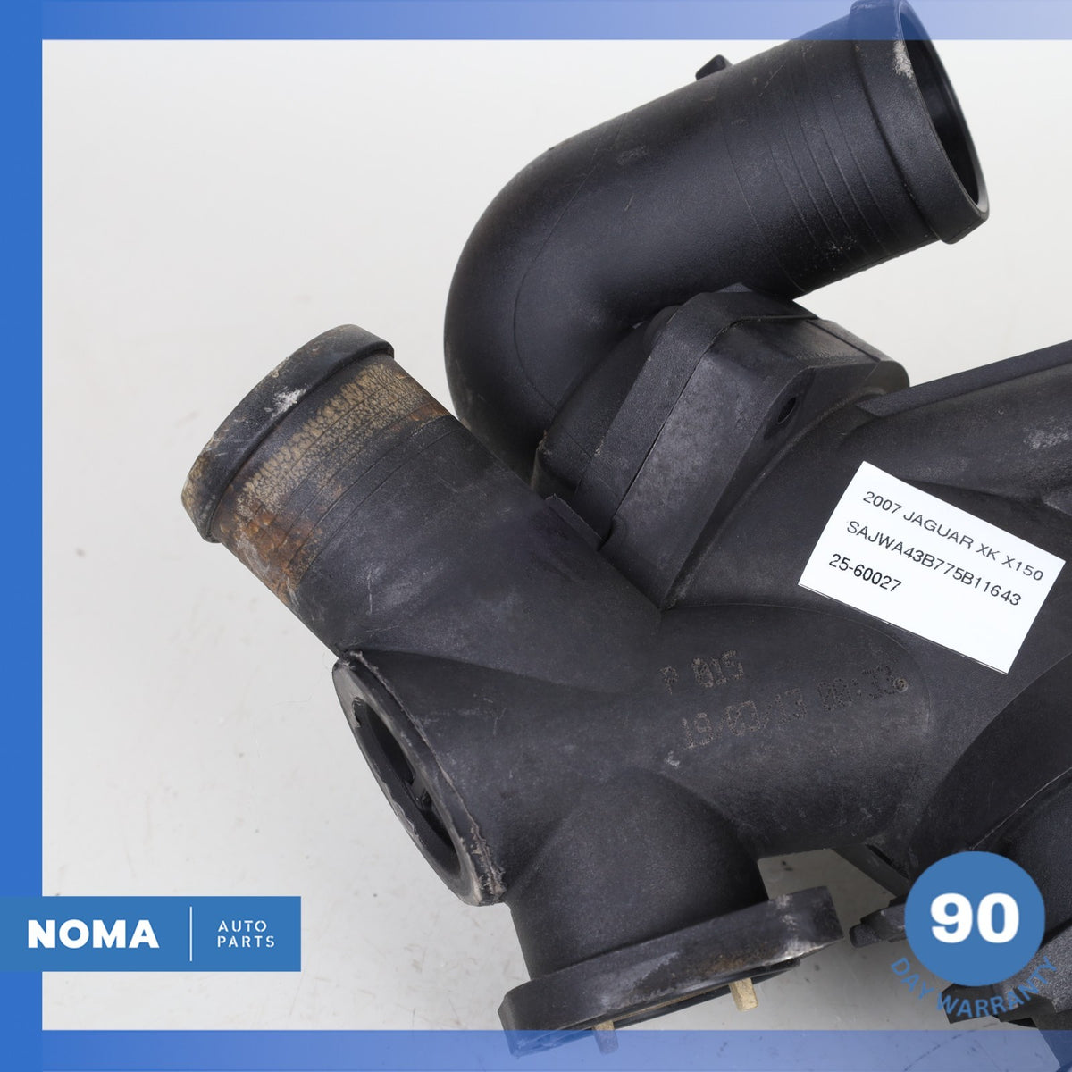 2007 Jaguar X150 XK Engine Coolant Thermostat Housing 6R838A504CC OEM - photo 10