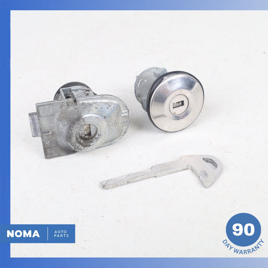 07-15 Jaguar X150 XK XKR Trunk & Driver's Lock Barrel Set / Key 6W8322050AF OEM - photo 1