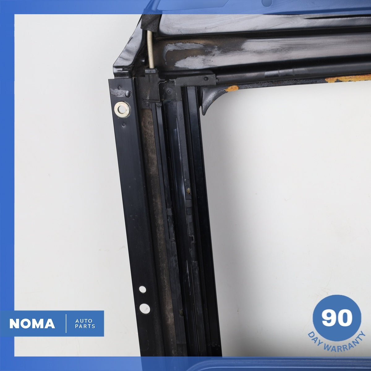 95-03 Jaguar X308 XJ8 XJ6 Top Sun Roof Sunroof Glass Track Rail Black OEM - photo 5