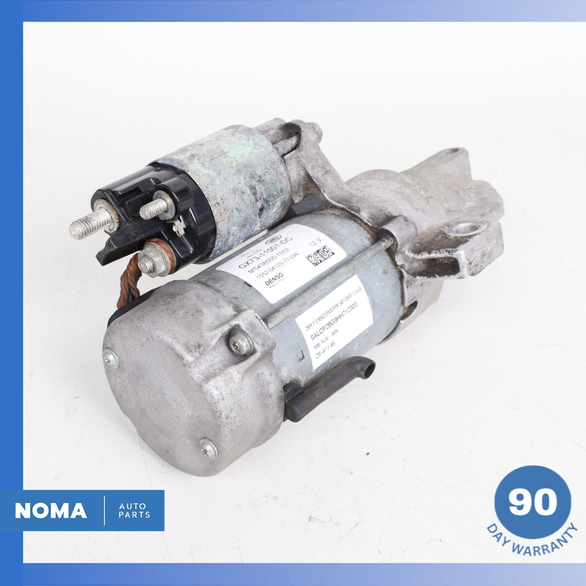 2017 LR Discovery Sport L550 Engine Motor Starter FK7211001AB OEM - photo 1