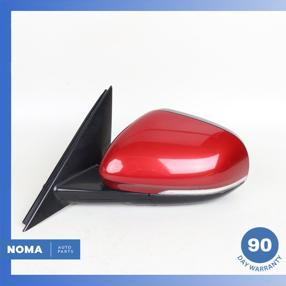 17-19 Jaguar X760 XE Left Rear View Door Mirror Red GX7317E699FA OEM 61k - photo 8