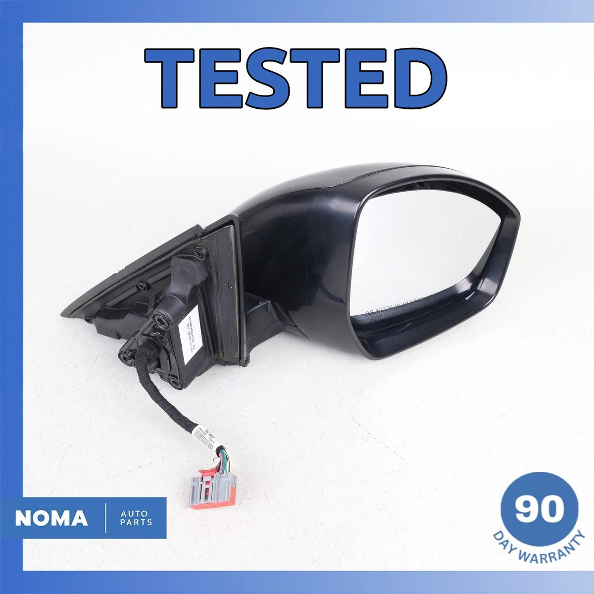 14-19 LR Range Rover Evoque L538 Right Side Rear View Mirror Assembly Gray OEM - photo 1