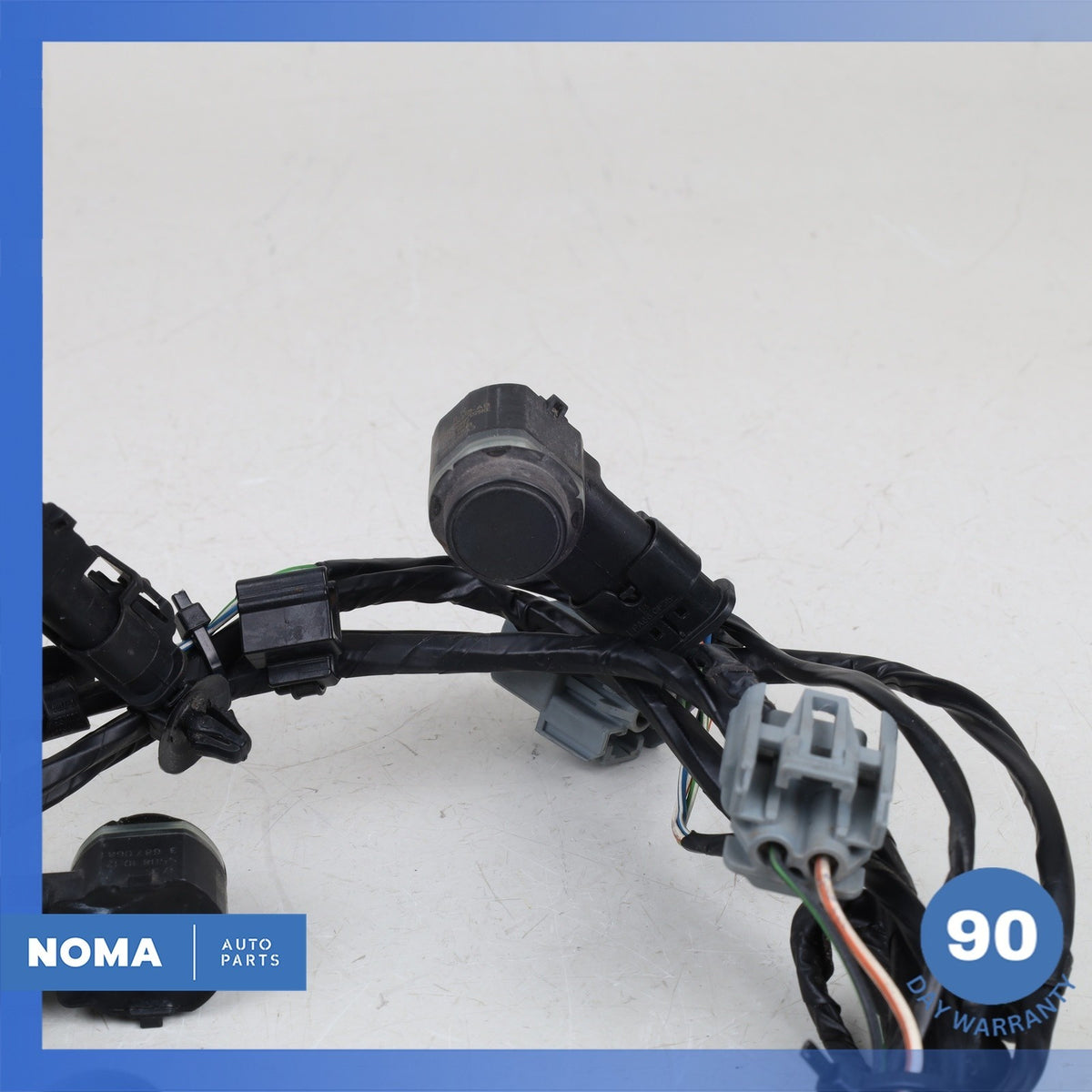 12-13 Range Rover Evoque L538 Rear Bumper Parking Wire Harness w/ Sensors OEM - photo 4
