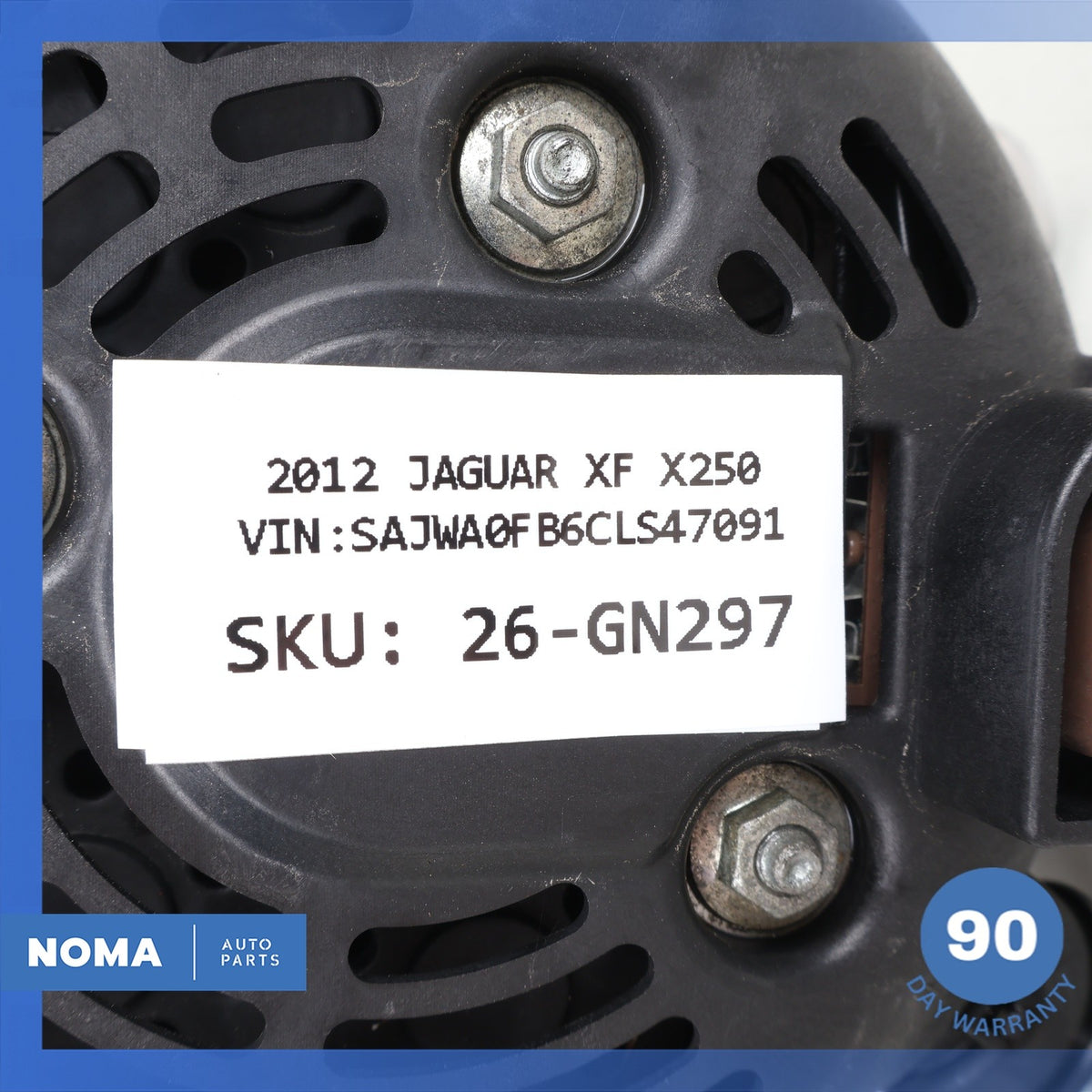 10-23 Jaguar X250 XF XK XE F-Type Engine Generator Alternator 8W8310300AB OEM - photo 10