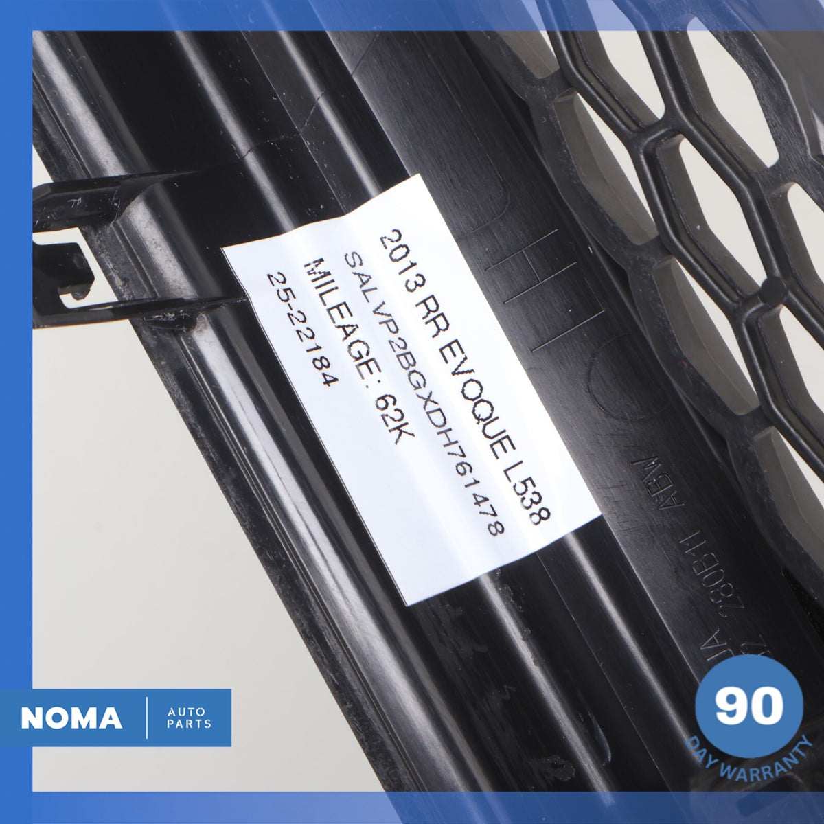 12-19 LR Range Rover Evoque L538 Front Left Driver Side Fender Grille Grill OEM - photo 15