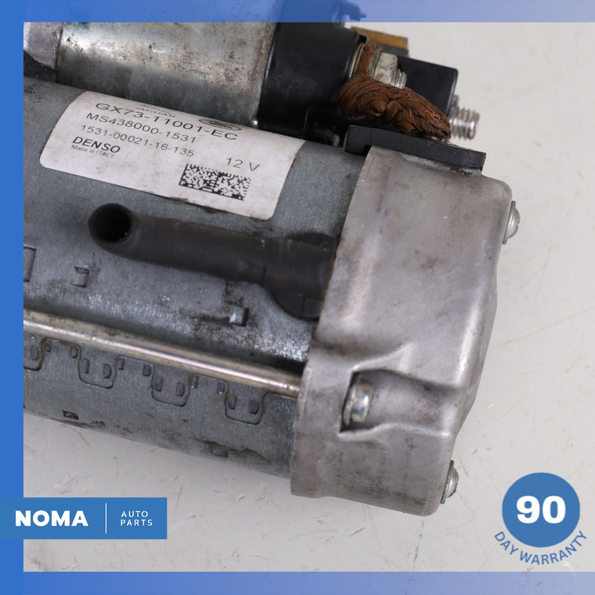 16-23 Jaguar X152 F-Type XF XE Engine Starter Motor Start / Stop w/ Shield OEM - photo 9