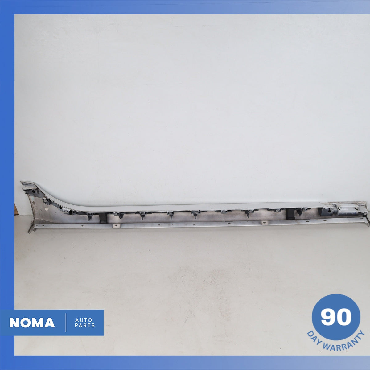 17-20 Jaguar X760 XE Left Driver Side Skirt Rocker Molding Panel White OEM - photo 10