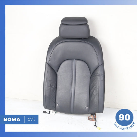 11-18 Audi D4 A8 Rear Left Upper Seat Cushion w/ Headrest Suede Black OEM - photo 1