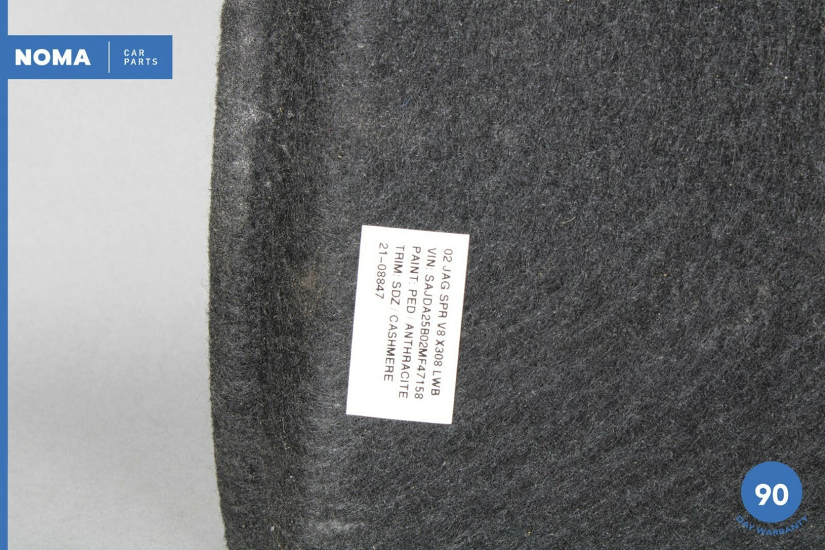 98-03 Jaguar XJ8 Super V8 X308 LWB Left Driver Side Trunk Carpet Cover Trim OEM - photo 5