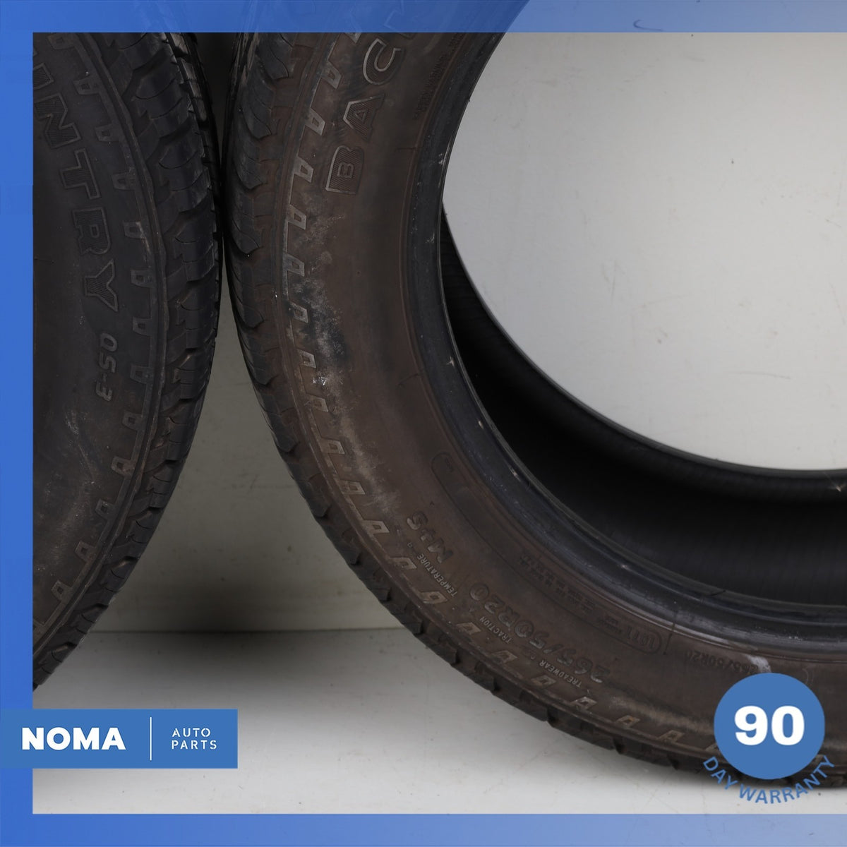 265/50 R20 DeanTires Back Country QS-3 Touring H/T 265 50 20' 107T 6/32" Tires - photo 16