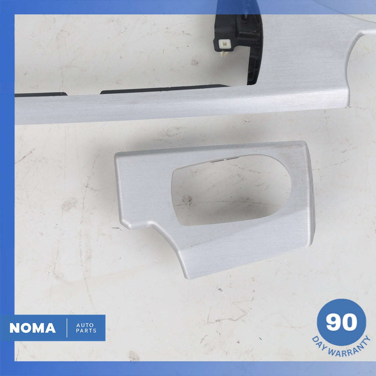 03-08 BMW E85 Z4 Dashboard Cover Panel Trim Set Aluminium OEM - photo 6