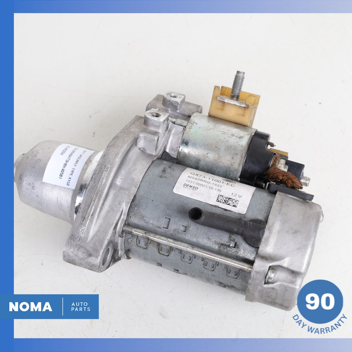 16-23 Jaguar X152 F-Type XF XE Engine Starter Motor Start / Stop w/ Shield OEM - photo 8