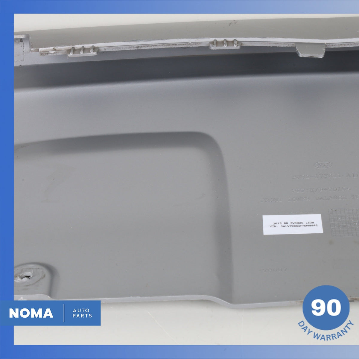 12-16 LR Range Rover Evoque L538 Front Bumper Lower Cover Panel Shield OEM - photo 12