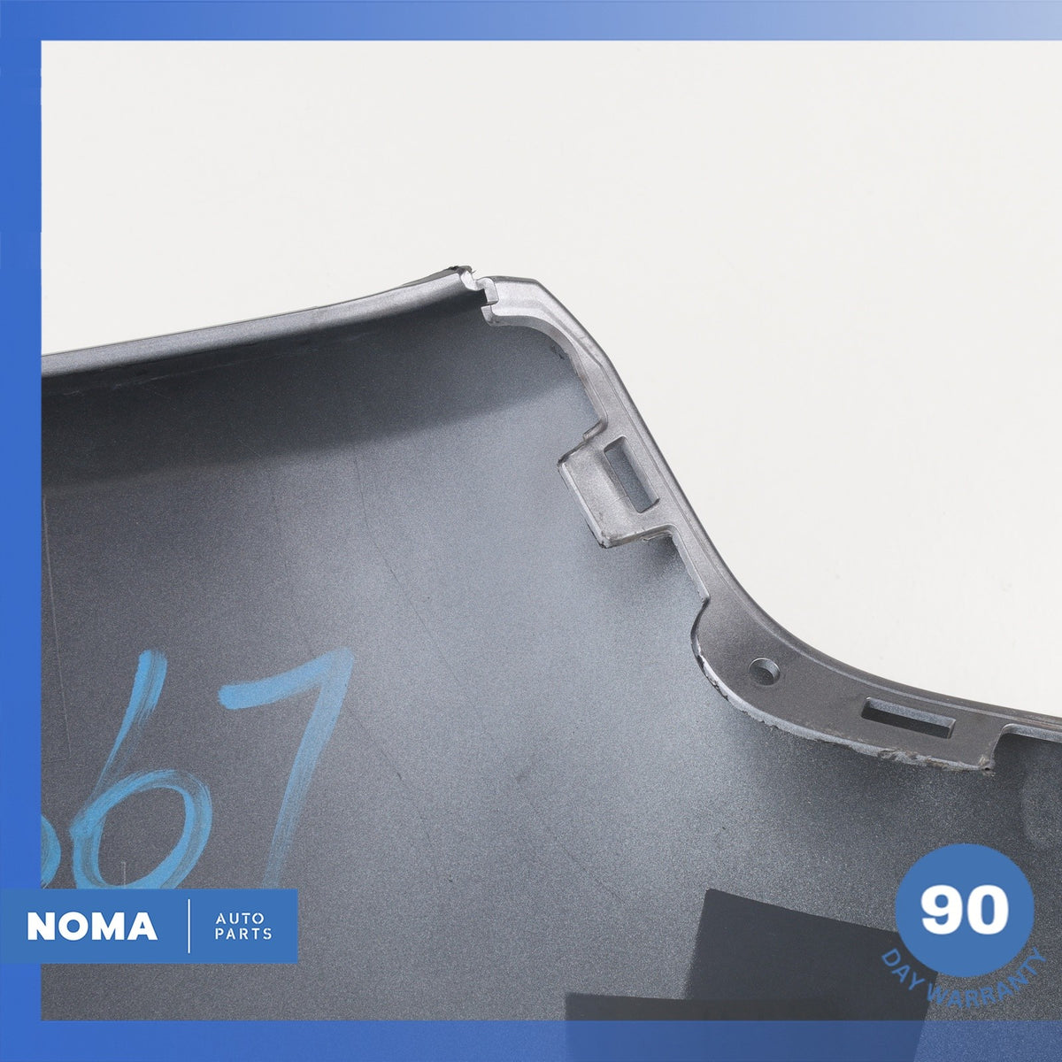 12-19 Land Rover Range Rover Evoque L538 Rear Left Bumper Cover Panel Gray OEM - photo 9