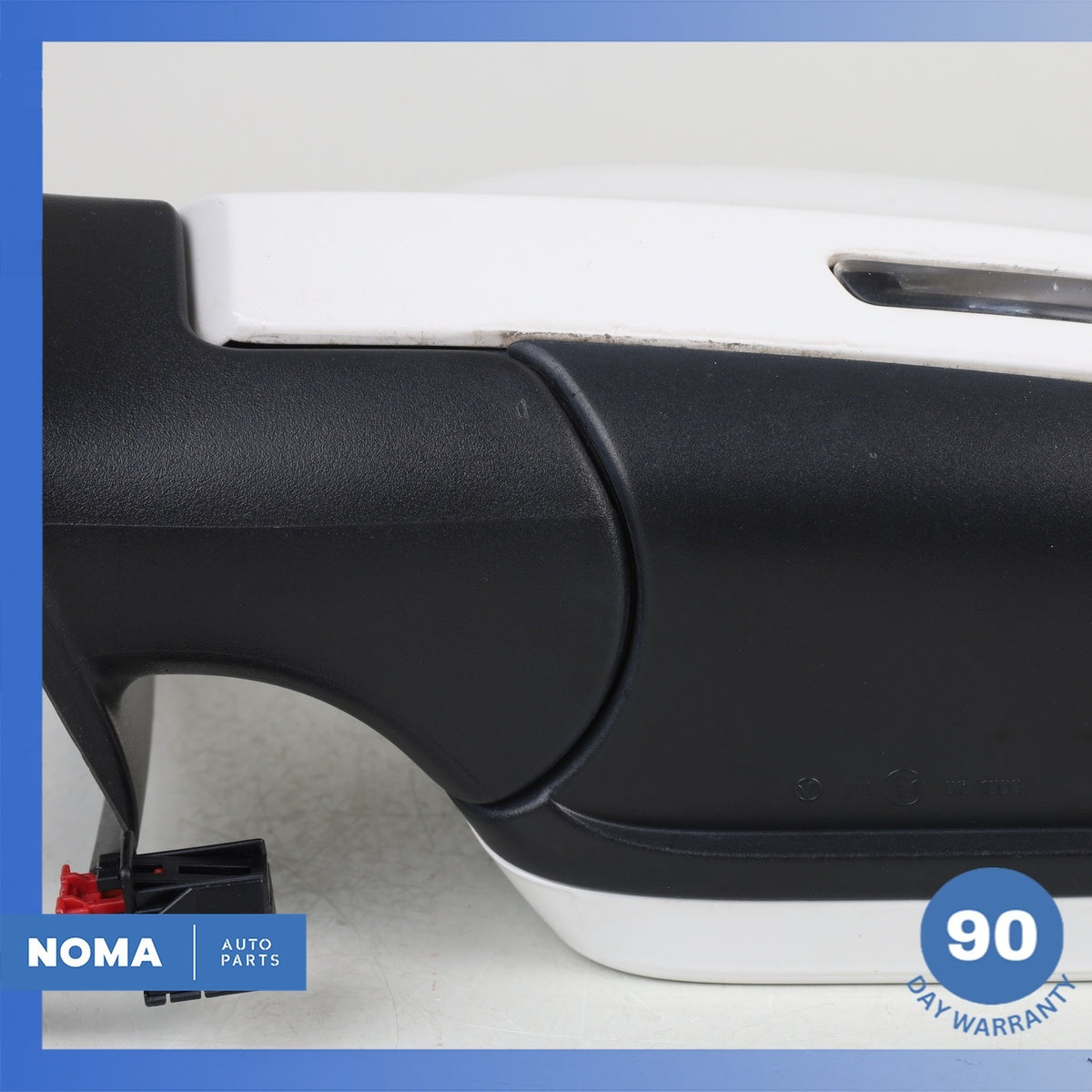 15-18 Audi 8U Q3 Left Driver Side Rear View Door Mirror White OEM - photo 16