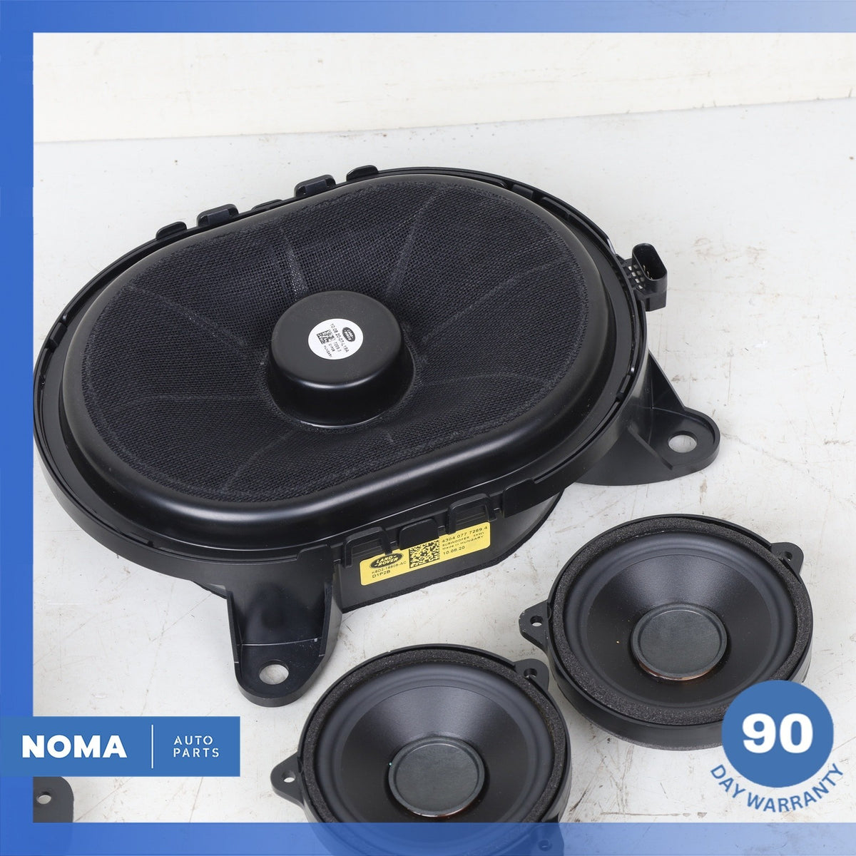16-23 Range Rover Evoque L551 F-Pace Evoque Meridian Premium Speaker Set OEM 80k - photo 2