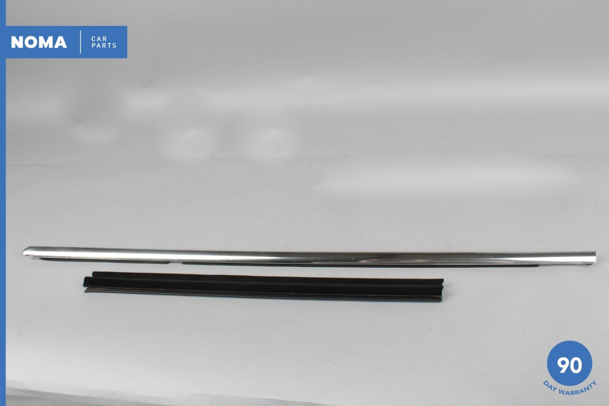 00-08 Jaguar S-Type X204 Rear Left Side Door Window Seal Set of 2 OEM - photo 1