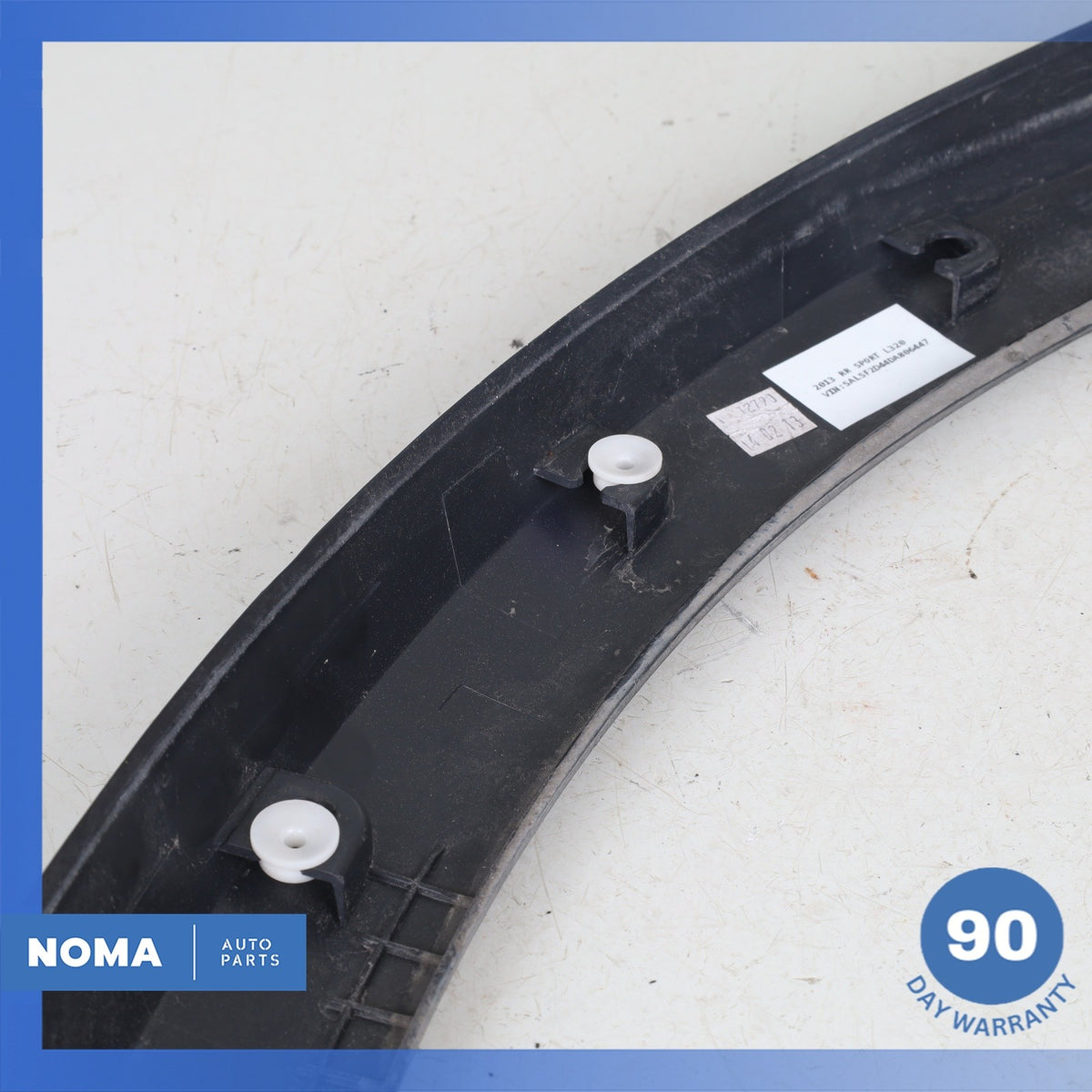 06-13 Range Rover Sport L320 Rear Left Driver Quarter Wheel Arch Molding OEM - photo 8