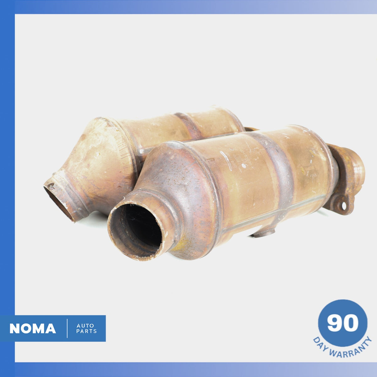 13-19 Jaguar X351 XJ XJR RWD Left & Right Side Exhaust Downpipe Set OEM - photo 8