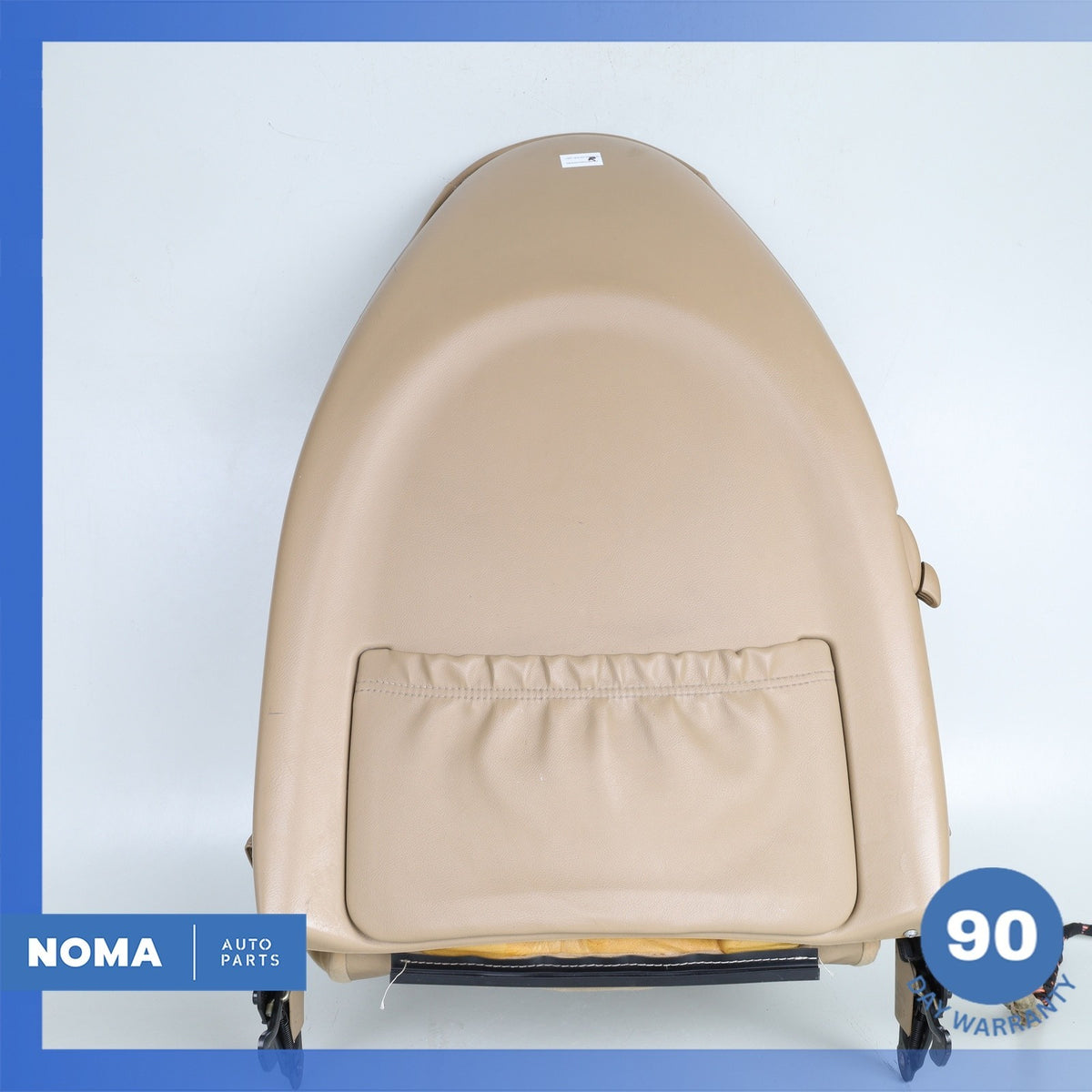 97-00 Jaguar X100 XK8 Top Upper Seat Cushion Right Passenger Side Beige OEM - photo 7