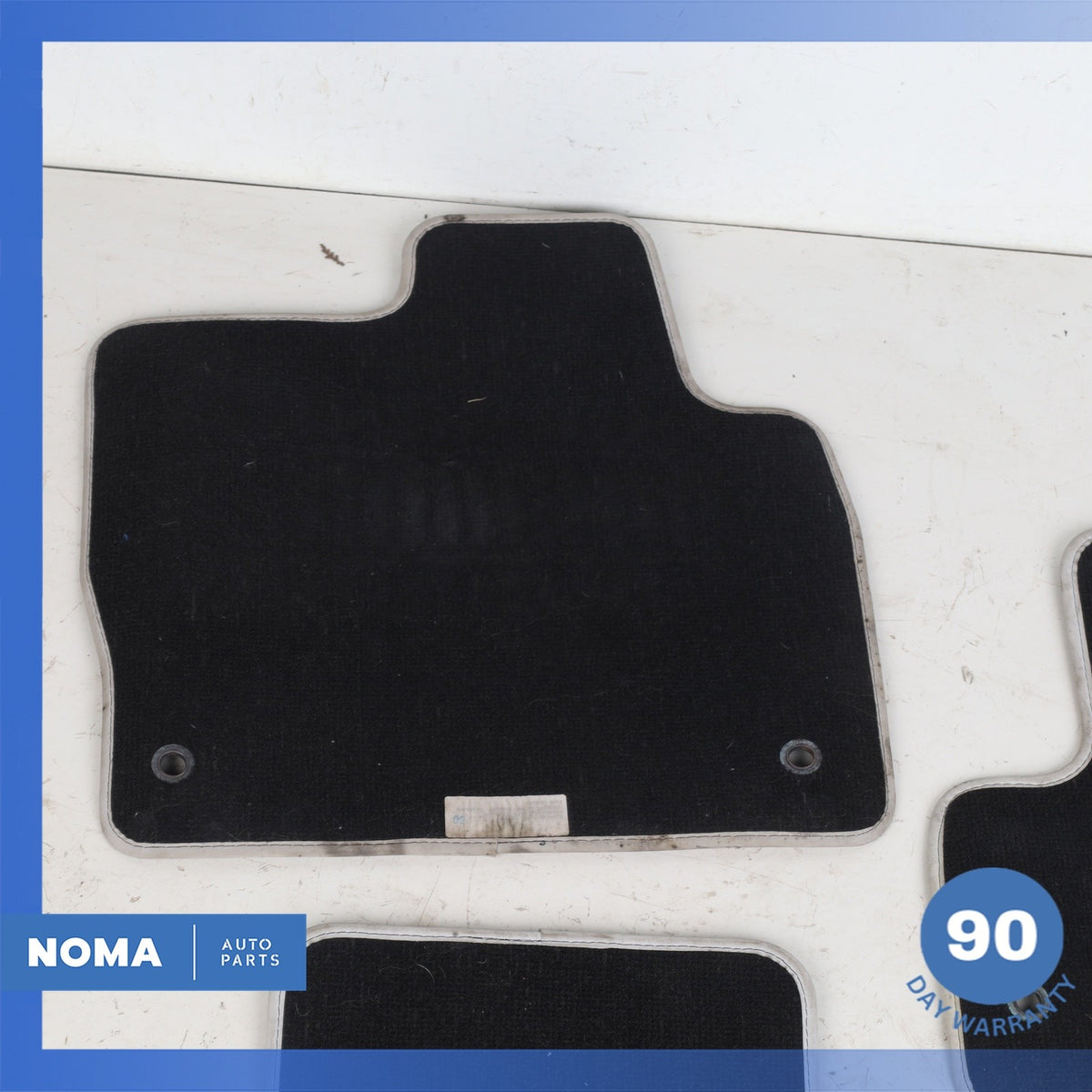 15-19 Range Rover Evoque L538 Front & Rear Floor Carpet Mat Set Monochrome OEM - photo 9