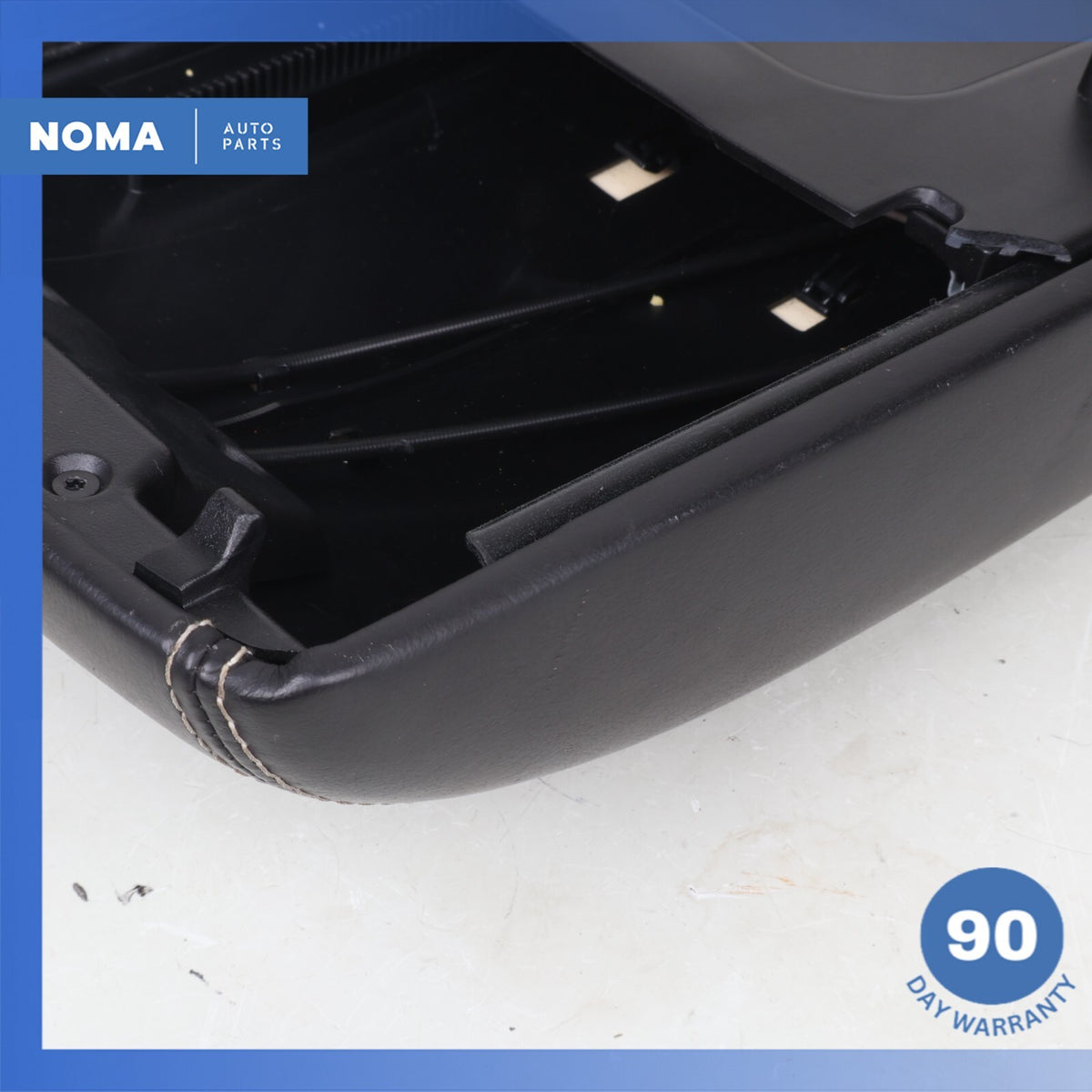 07-15 Jaguar X150 XK XKR Center Console Armrest Cover Lid Black OEM - photo 14