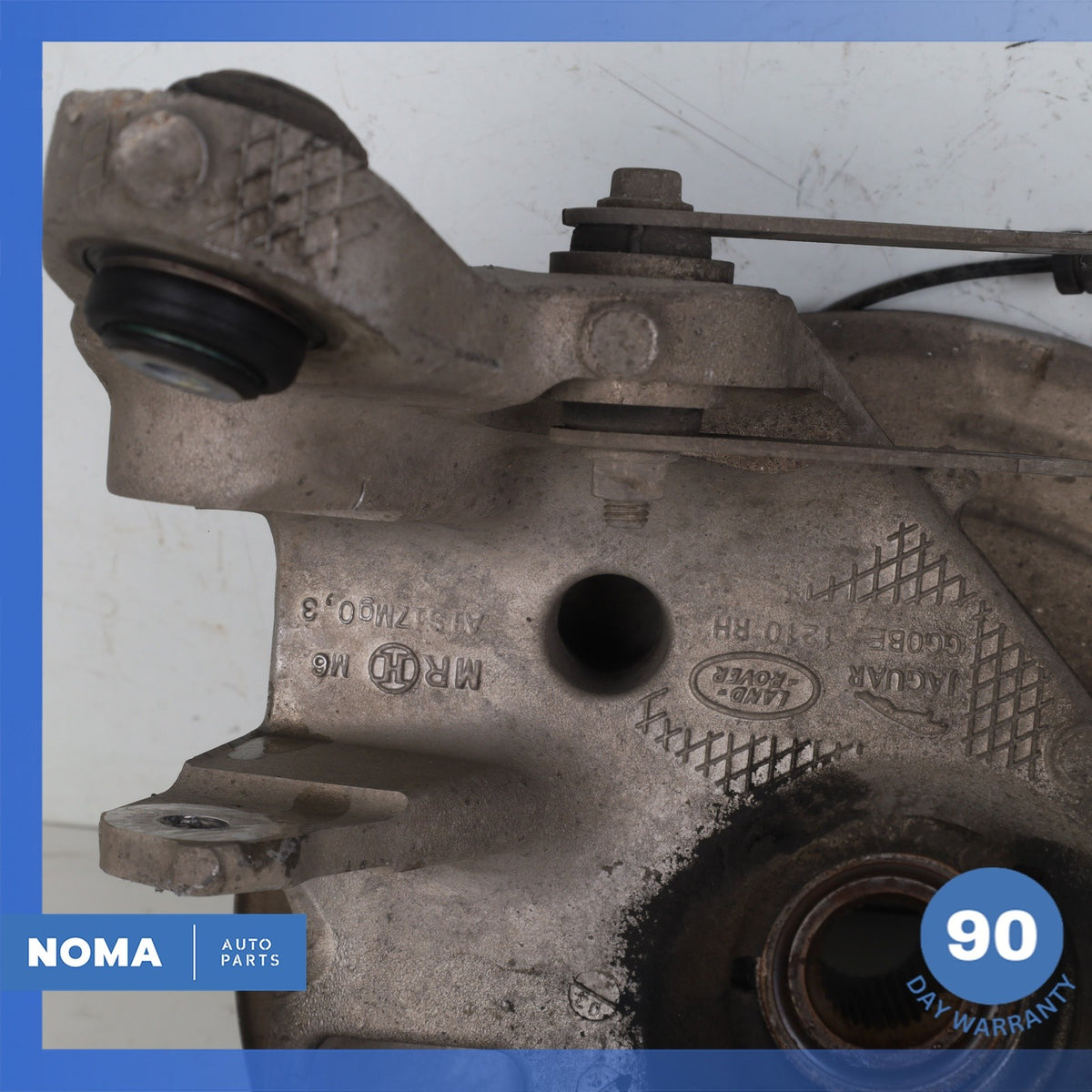 16-19 Jaguar X260 XF XE Rear Right Spindle Knuckle w/ Shield OEM - photo 12