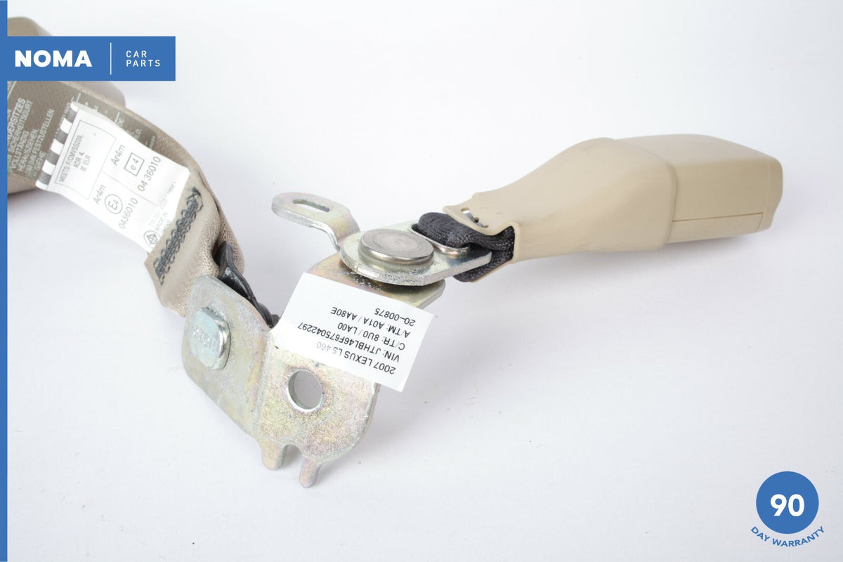 07-12 Lexus XF40 LS460 Rear Centre Middle Seat Belt Retractor w/ Buckle LA00 OEM - photo 9