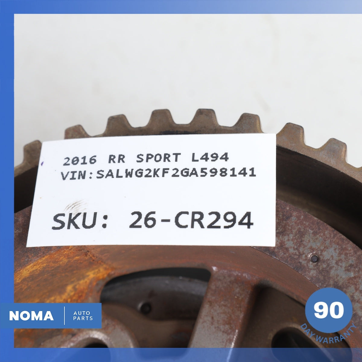 16-21 Range Rover Sport L494 L405 306DT Timing Belt Camshaft Sprocket Set OEM - photo 15