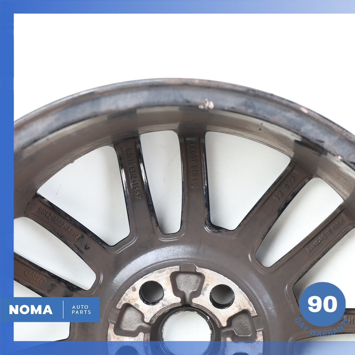 03-12 Land Rover Range Rover L322 HSE 8 x R19 19" Wheel Rim Black OEM - photo 11