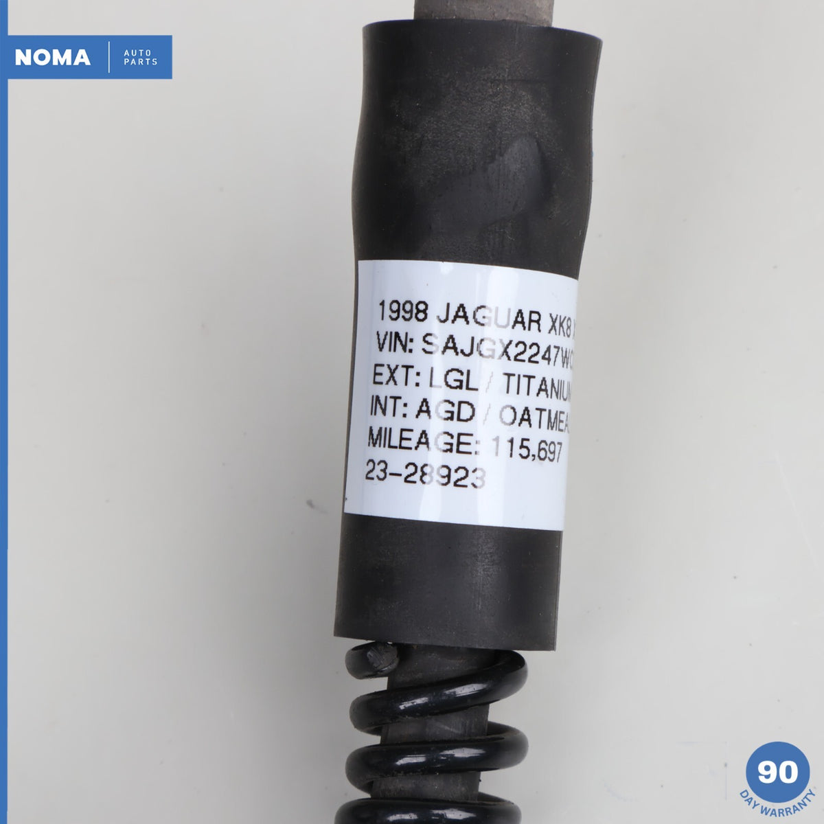 97-99 Jaguar XK8 X100 Front Left & Right Flexible Brake Line Set of 2 OEM - photo 13