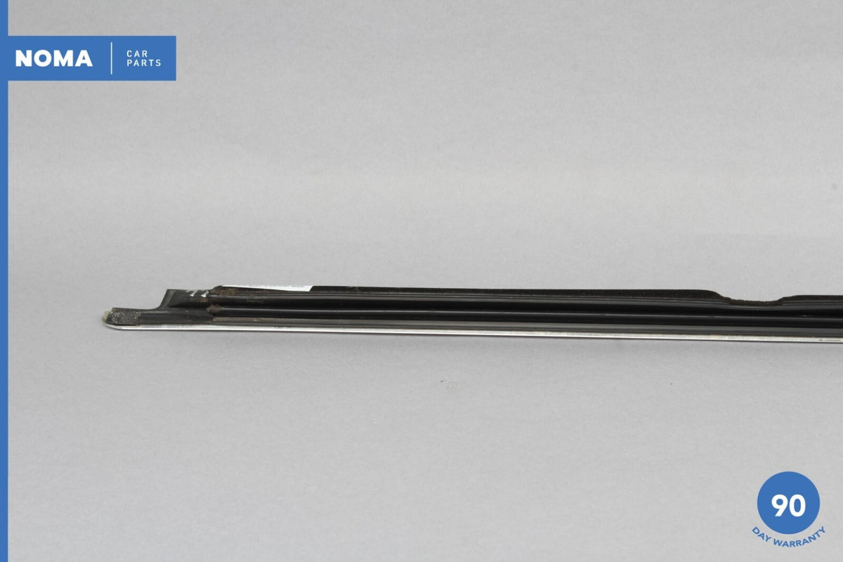 03-08 Jaguar S-Type X206 Rear Left Door Exterior Window Molding Seal Chrome OEM - photo 10