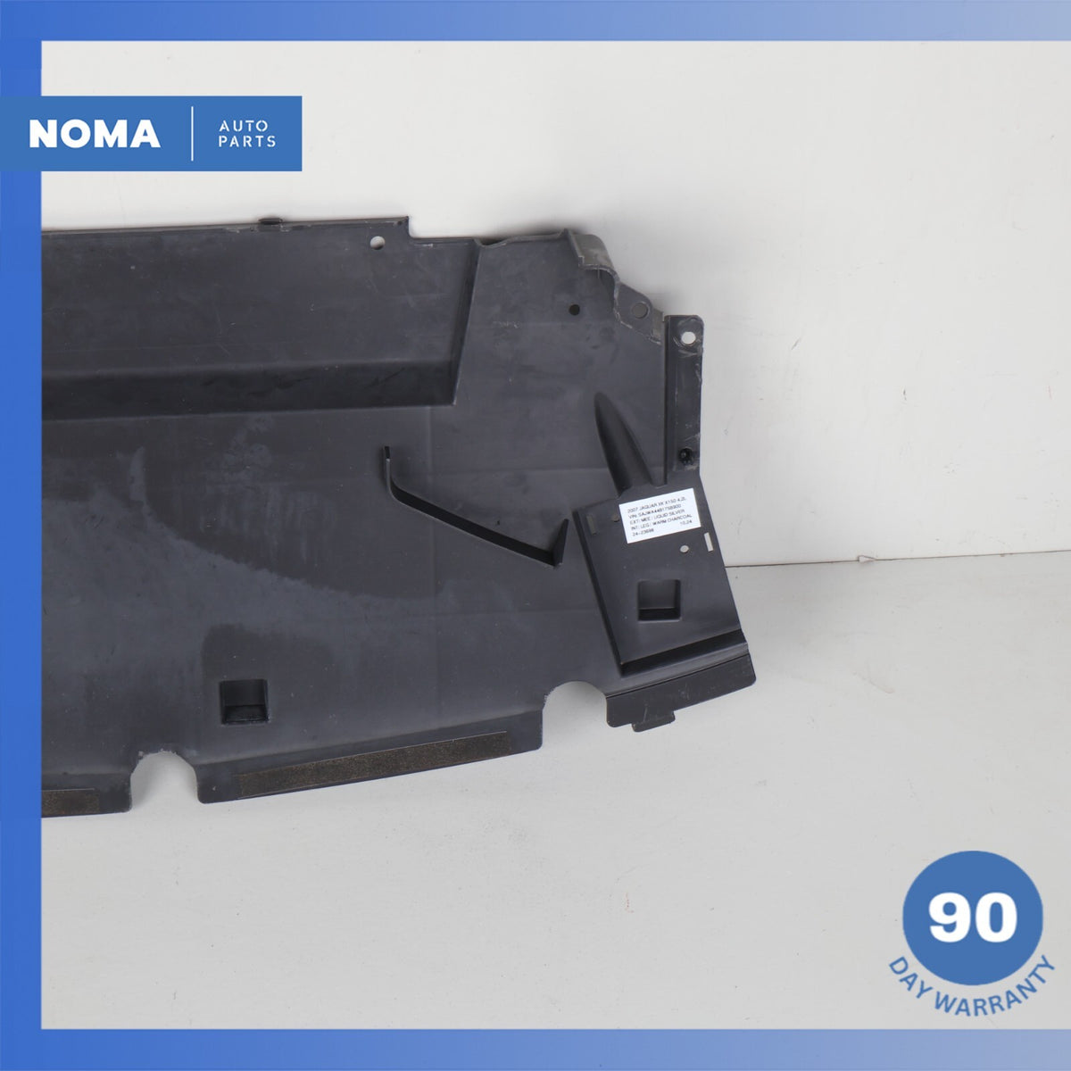 07-09 Jaguar X150 XK Radiator Support Lower Air Deflector Shield 6W838A095AC OEM - photo 8