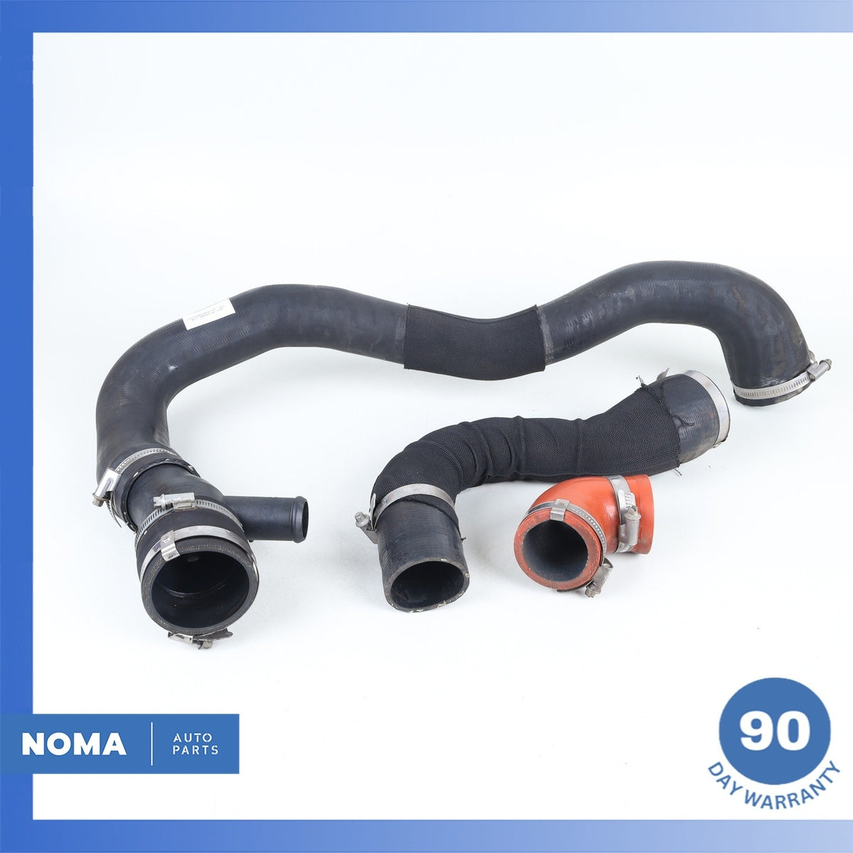 14-17 LR Range Rover Evoque L538 Turbocharger Intercooler Air Inlet Hose Set OEM - photo 1