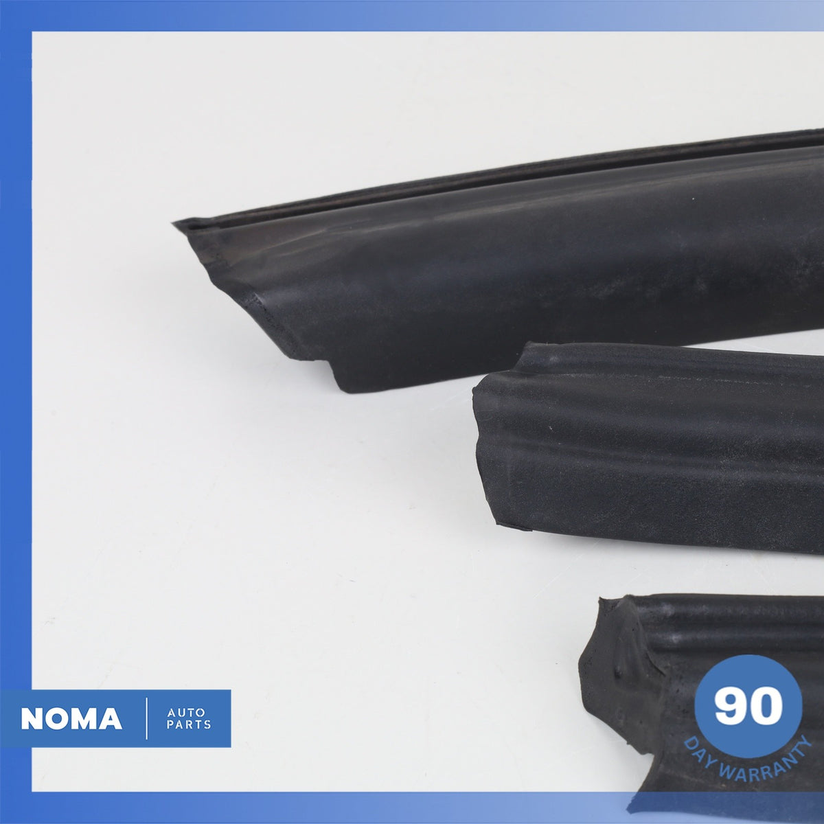 03-08 BMW E85 Z4 Convertible Top Roof Right Side Outside Molding Seal Set OEM - photo 4