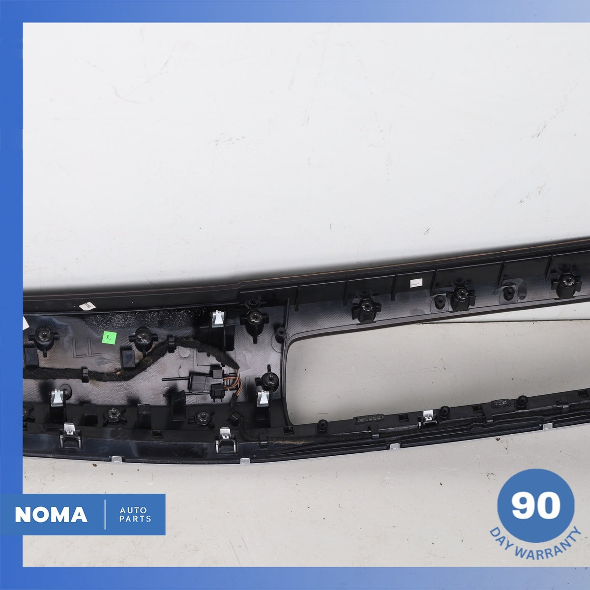 10-17 BMW F07 535i 550i GT Dashboard Cover Panel Trim Wood Set w/ Switch OEM - photo 11