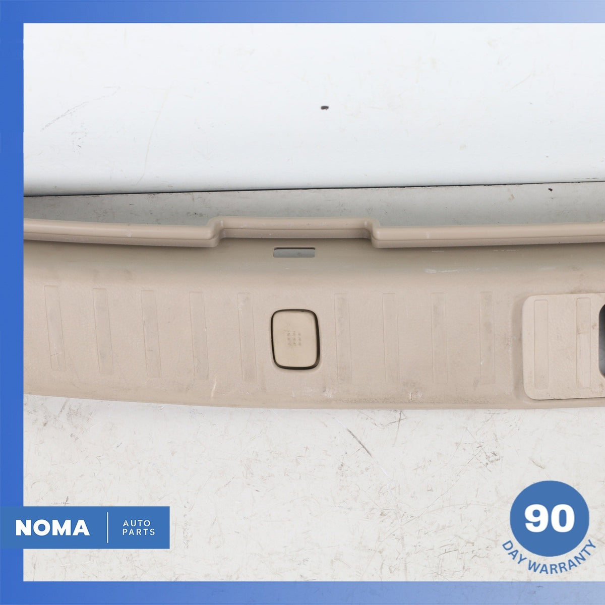 04-08 Lexus MHU33 RX400h RX330 Trunk Loading Sill Scuff Trim Cover Beige OEM - photo 5