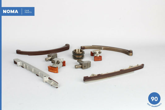 04-09 Jaguar XJ8 VDP X350 Timing Tensioner Blade w/ Guide Rail Set of 9 OEM - photo 1