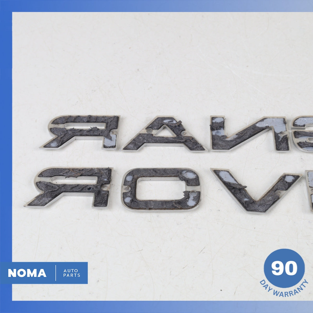 Land Rover Range Rover L322 Rear Trunk Boot Name Plate Logo Emblem Set OEM - photo 7
